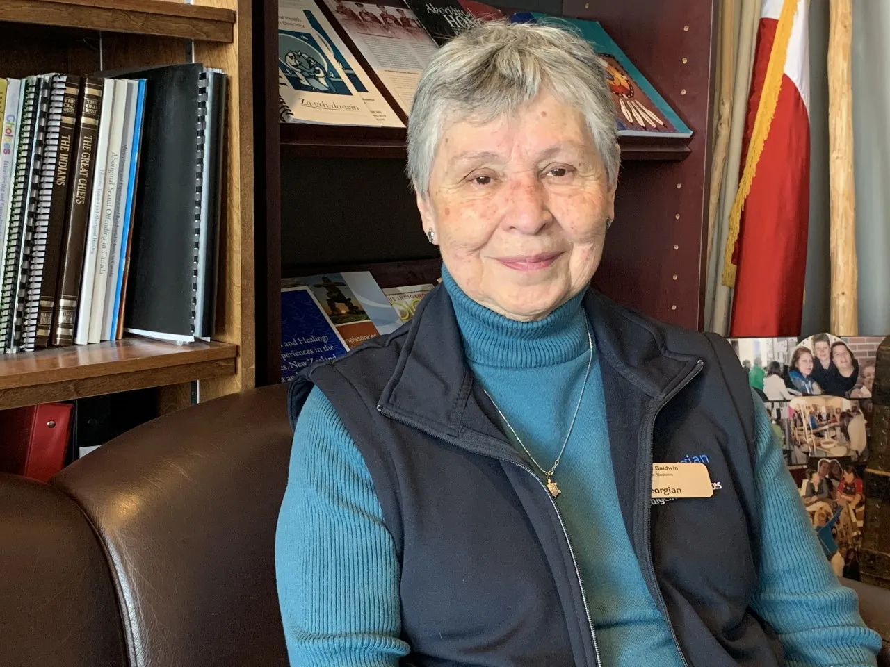 Photo d'Ernestine Baldwin.